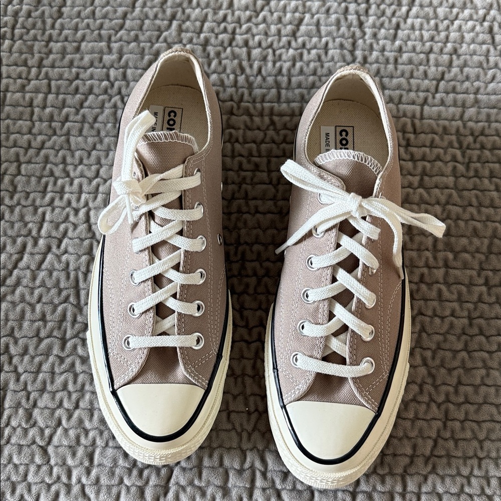 NEW ✨ CONVERSE Chucks Light Taupe Canvas